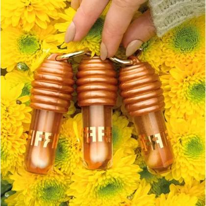 Imagem de Gloss de Mel Labial Dourado Presente Perfeito para Menina