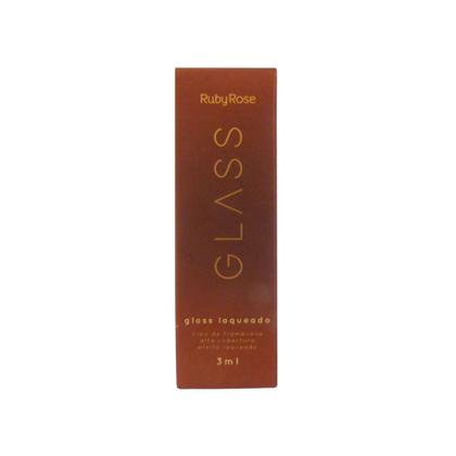 Imagem de Gloss Efeito Laqueado Glass Ruby Rose Alta Cobertura Acabamento Brilhante 3ml