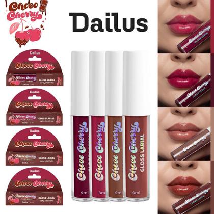 Imagem de Gloss labial dailus coleçao choco cherry 4ml