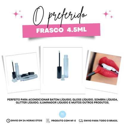 Imagem de Gloss Labial Embalagem Vazia Frasco Redondo 4,5ml - 25 Und