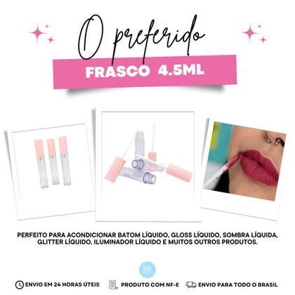 Imagem de Gloss Labial Embalagem Vazia Frasco Redondo 4,5ml - 25 Und