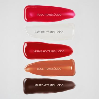 Imagem de Gloss Labial Hidra Lábios Boca Rosa Hidratante Não Pegajoso 3g