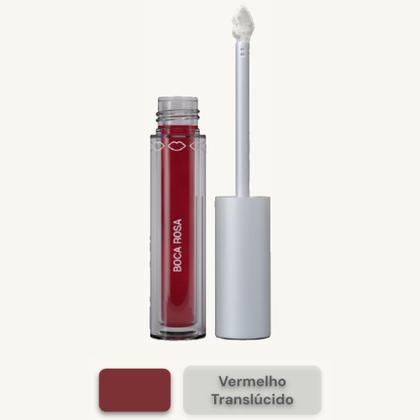 Imagem de Gloss Labial Hidra Lábios Boca Rosa Hidratante Não Pegajoso 3g