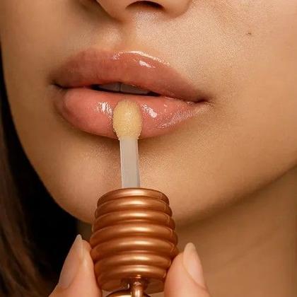 Imagem de Gloss Labial Lip Honey Com Aroma De Mel Hidratação Com Mel 5ml
