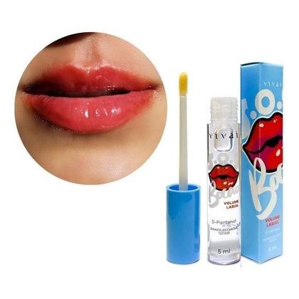 Imagem de Gloss Labial SOS Bocão Incolor Aumenta Volume Dos Lábios D - Pantenol 4ml Vivai