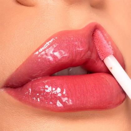 Imagem de Gloss Labial Vult Glossy Lips 24/7 Cor Pêssego Cintilante 5,2ml