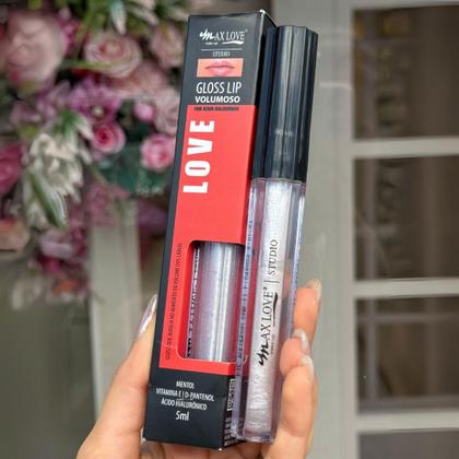 Imagem de Gloss Lip 05 Translúcido Efeito Volumoso Menthol Ácido Hialurônico 5ml