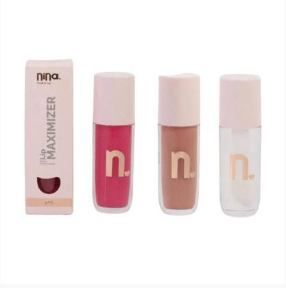 Imagem de Gloss Lip Maximizer - NINA MAKEUP - Volume e Efeito Instantâneo