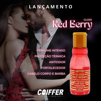Imagem de gloss red berry coiffer 80ml