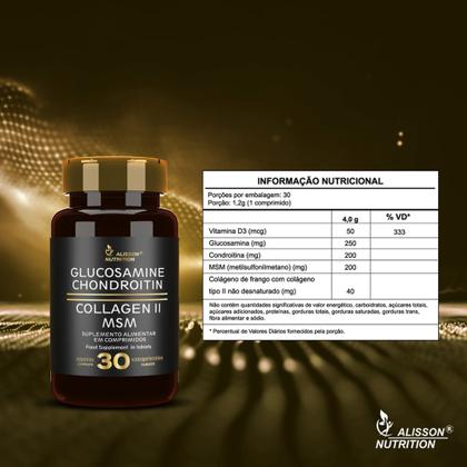 Imagem de Glucosamin Condroitin Colageno tipo2 MSN Five Magnesium 5 Magnésio
