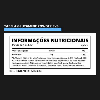 Imagem de Glutamina Glutamine Powder 150G 3Vs Nutrition