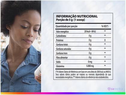 Imagem de Glutamina Nutrify em Pó 500g Natural sem Sabor