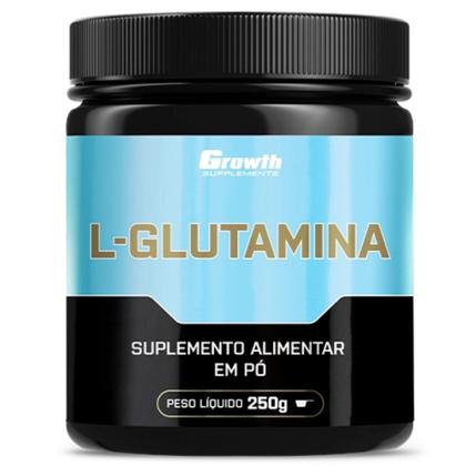 Imagem de Glutamina Pura 250g + Cromo Picolinato 120 Caps Growth