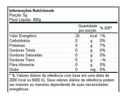 Imagem de Glutamina pure 400gr