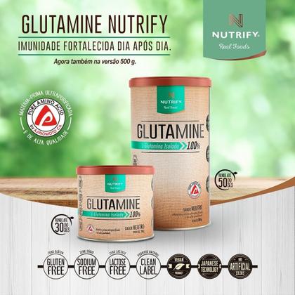 Imagem de Glutamine 150g (L-glutamina isolada) - Nutrify