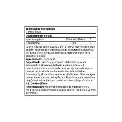 Imagem de Glutamine Isolates 150g - Integralmedica