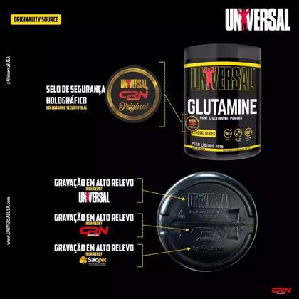 Imagem de Glutamine Universal - 600g