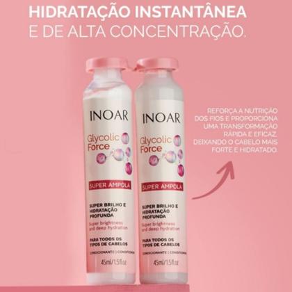 Imagem de Glycolic Force Inoar Ampola de Tratamento 45ml