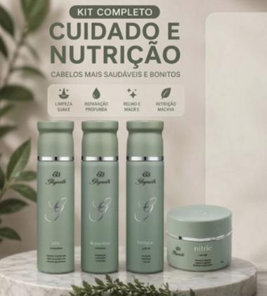Imagem de Glynett Kit Manutenção Capilar Linha Verde 4 Produtos