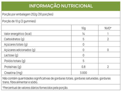 Imagem de Goalmy gummies creatine green apple 60 gomas trustfuel