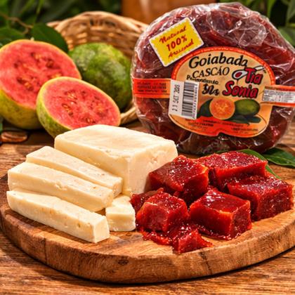 Imagem de Goiabada Cascão Artesanal Premiada TIA SONIA 300g