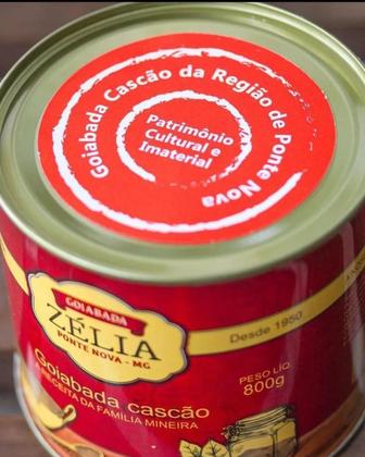 Imagem de Goiabada Zélia Lata 800g  Sabor Tradicional, Textura Cremosa e Qualidade Inconfundível 2 UNIDADES