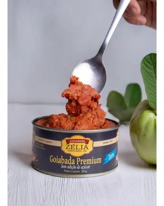 Imagem de Goiabada Zélia Premium Zero Açúcar Receita Caseira Lata 360g