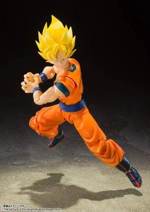 Imagem de Goku Super Sayajin SHFiguarts Dragon Ball Action Figure