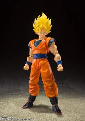 Imagem de Goku Super Sayajin SHFiguarts Dragon Ball Action Figure