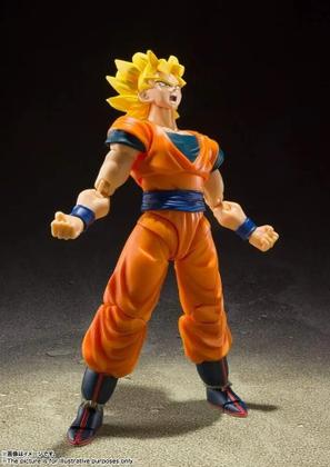 Imagem de Goku Super Sayajin SHFiguarts Dragon Ball Action Figure