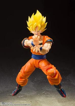 Imagem de Goku Super Sayajin SHFiguarts Dragon Ball Action Figure