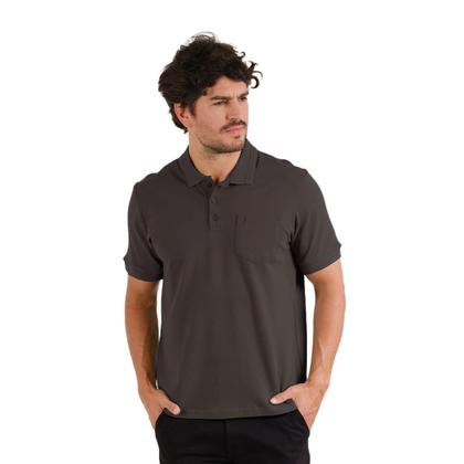 Imagem de Gola Polo Masc C/ Bolso Algodão Com Elastano Sibra CP0002CB