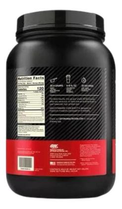 Imagem de Gold Standard Double Rich Chocolate 907g - Optimum Nutrition Sabor Double Chocolate