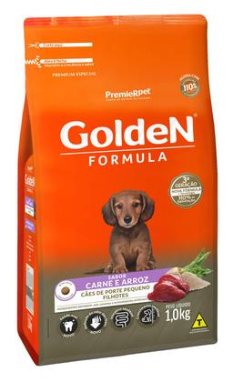Imagem de GoldeN Formula Cães Filhotes Porte Pequeno Carne & Arroz 1 kg
