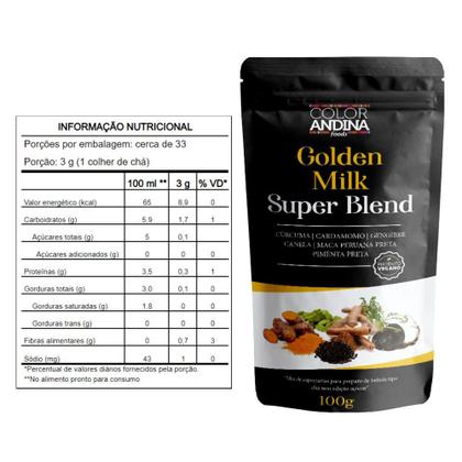 Imagem de Golden Milk (super blend) Color Andina 100g