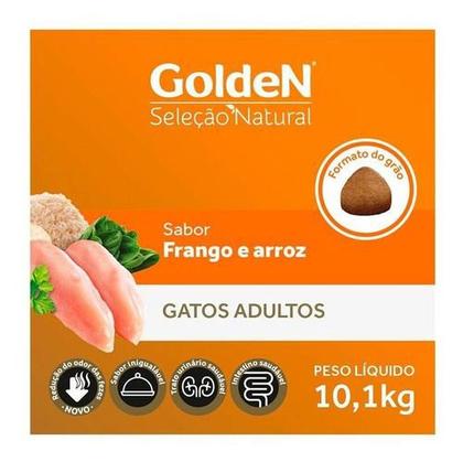 Imagem de GoldeN Seleção Natural Gatos Adultos Frango e Arroz 10.1 kg
