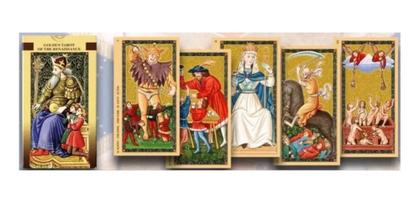 Imagem de Golden Tarot Of The Renaissance -importado-lacrado+ Presente