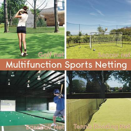 Imagem de Golf Practice Net Parslue Heavy Duty Nylon 15x20 pés para uso interno/externo