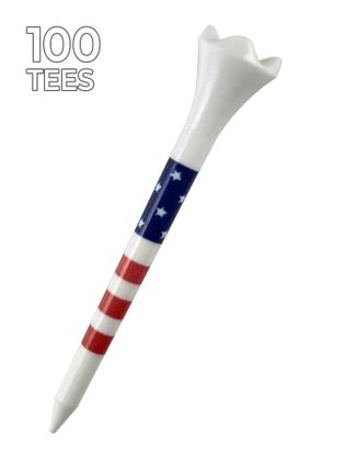 Imagem de Golf Tee Pride Golf Tee Performance Plastic de 3,25 polegadas, 100 unidades