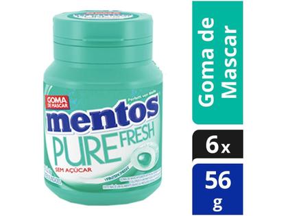 Imagem de Goma de Mascar Mentos Pure Fresh Wintergreen - sem Açúcar 56g Display 6 Unidades