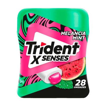 Goma de Mascar Trident X-Senses Melancia Mint c/6 - Adams Imagem de Goma de Mascar Trident X-Senses Melancia Mint c/6 - Adams