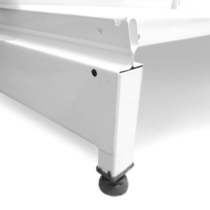 Imagem de Gôndola De Centro Fit Inicial + 2 Continuações 2,02m Amapá Com Bandejas Inclinaveis