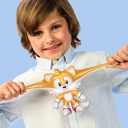 Imagem de Goo Jit Zu - Boneco Elástico de 12cm do Tails - Sonic