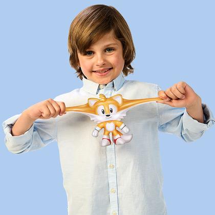 Imagem de Goo Jit Zu - Boneco Elástico de 12cm do Tails - Sonic
