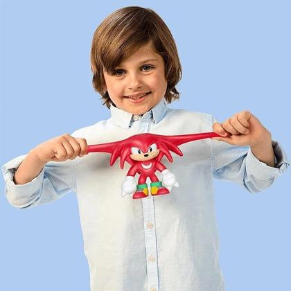 Imagem de Goo Jit Zu Knuckles Boneco Elástico 12Cm Sonic Sunny 3367