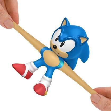 Imagem de Goo Jit Zu Sonic De 13Cm Com Esmeralda Do Caos Sunny 4498