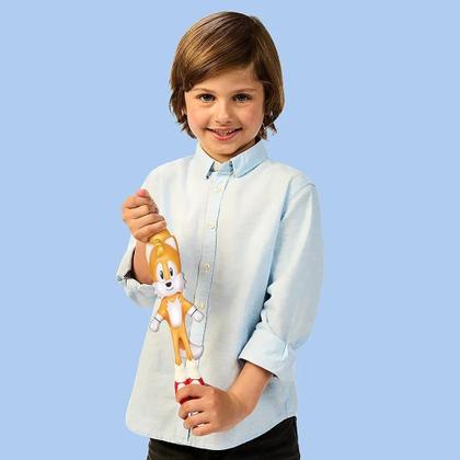 Imagem de Goo Jit Zu Tails Boneco Elástico 12Cm Sonic The Hedgehog