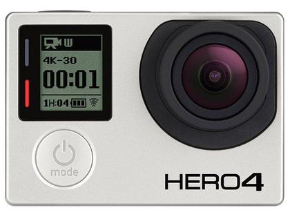 その他 Gopro hero4 GoPro Hero 4 Black À prova de Água 12MP Wi-Fi - Bluetooth Gravação