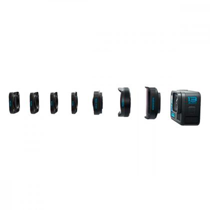 Imagem de GoPro HERO13 Black Bundle Kit Câmera Ação à Prova dágua 10m 5.3K60 HLG HDR 27MP HyperSmooth 6.0 GPS Wi-Fi 6 + The Handler Bateria Enduro 64GB Estojo