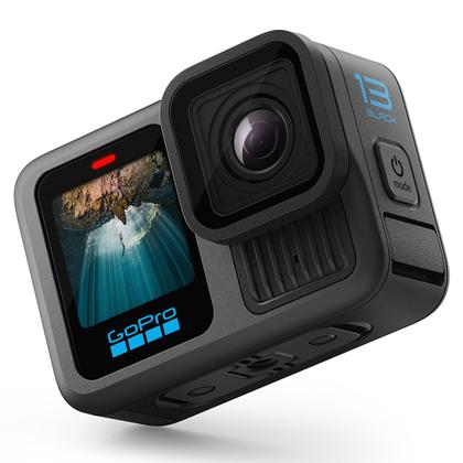 Imagem de GoPro HERO13 Black - Câmera de ação à prova d'água 10m, 5.3K60, HLG HDR, 27MP, HyperSmooth 6.0, GPS, Wi-Fi 6, Detecção Automática das lentes HB-Series